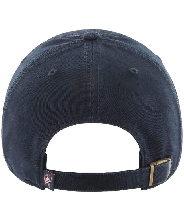 47 Brand Columbus Blue Jackets Clean Up Adjustable Hat