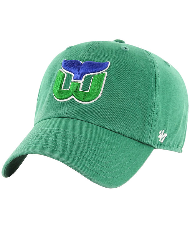 47 Brand Hartford Whalers Clean Up Adjustable Hat