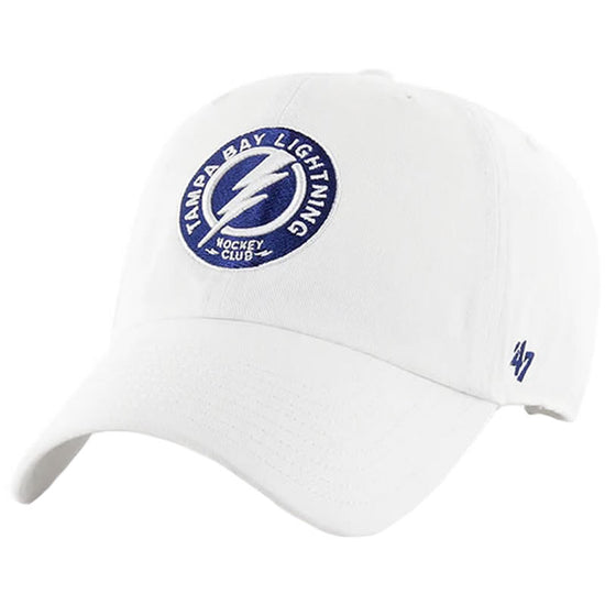 47 Brand Tampa Bay Lightning Clean Up Adjustable Hat