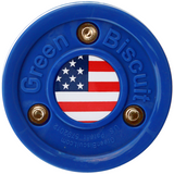 Green Biscuit Flag Training Puck