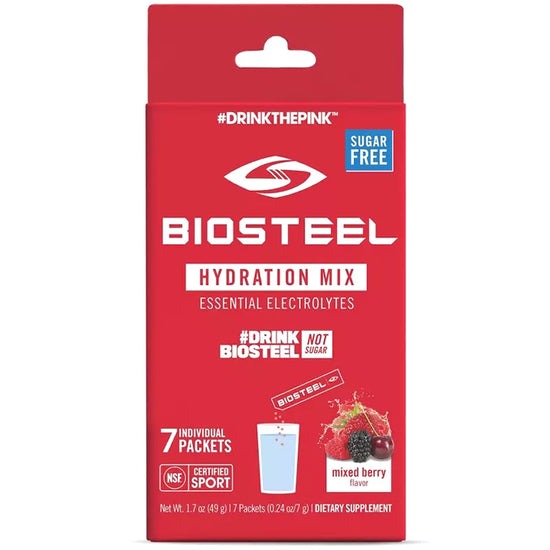 BioSteel Mixed Berry Sports Drink Mix - 7 Count