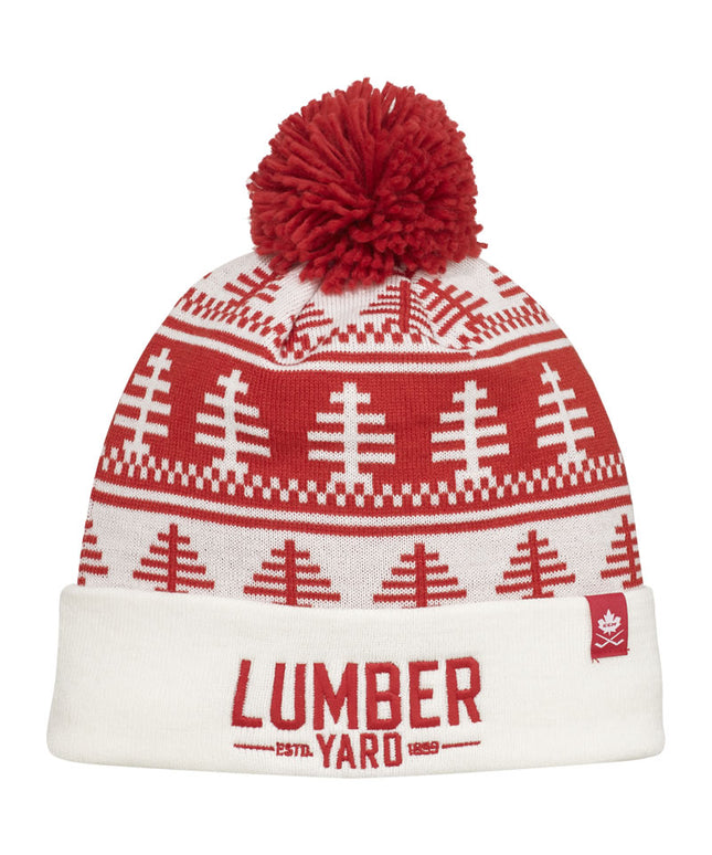 CCM Holiday Lumber Yard Pom Knit Beanie