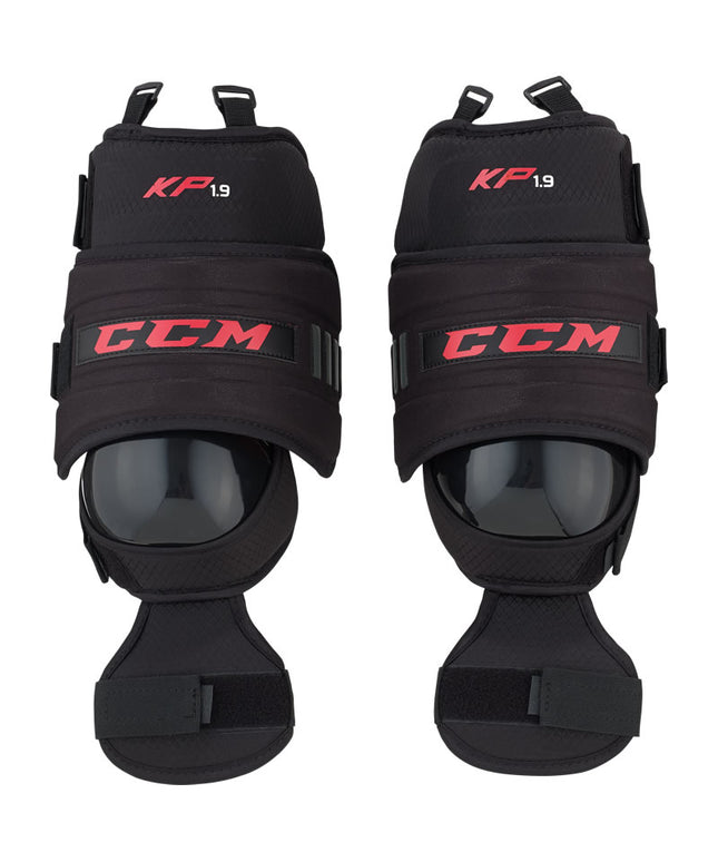 CCM KP 1.9 Goalie Knee Guards - INTERMEDIATE