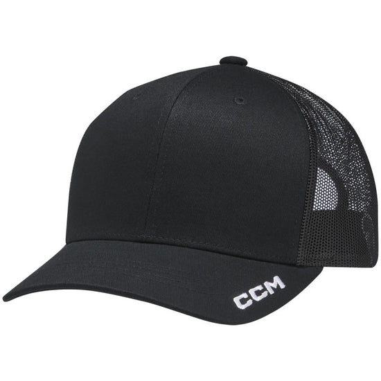 CCM Team Meshback Black Trucker Hat