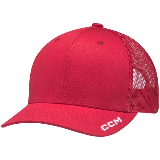 CCM Team Meshback Red Trucker Hat