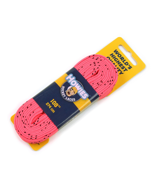 Howies Hockey Hot Pink Skate Laces