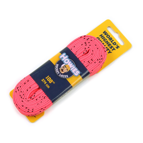 Howies Hockey Hot Pink Skate Laces
