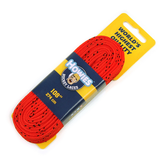 Howies Hockey Red Skate Laces