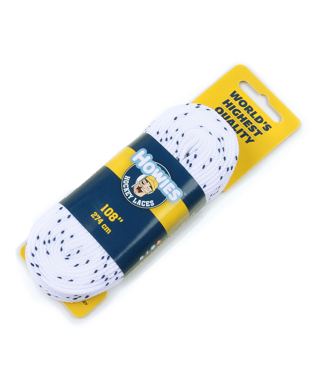 Howies Hockey White Skate Laces