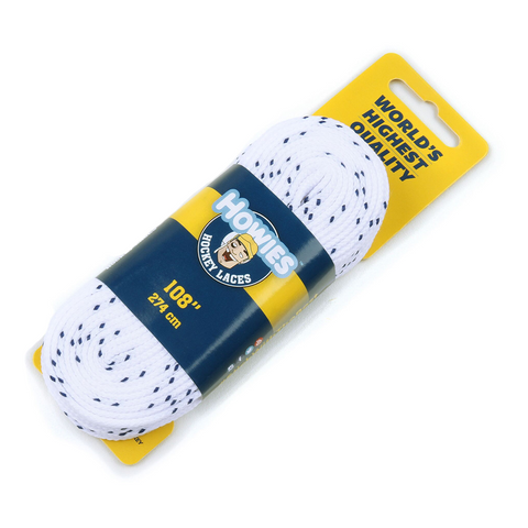 Howies Hockey White Skate Laces