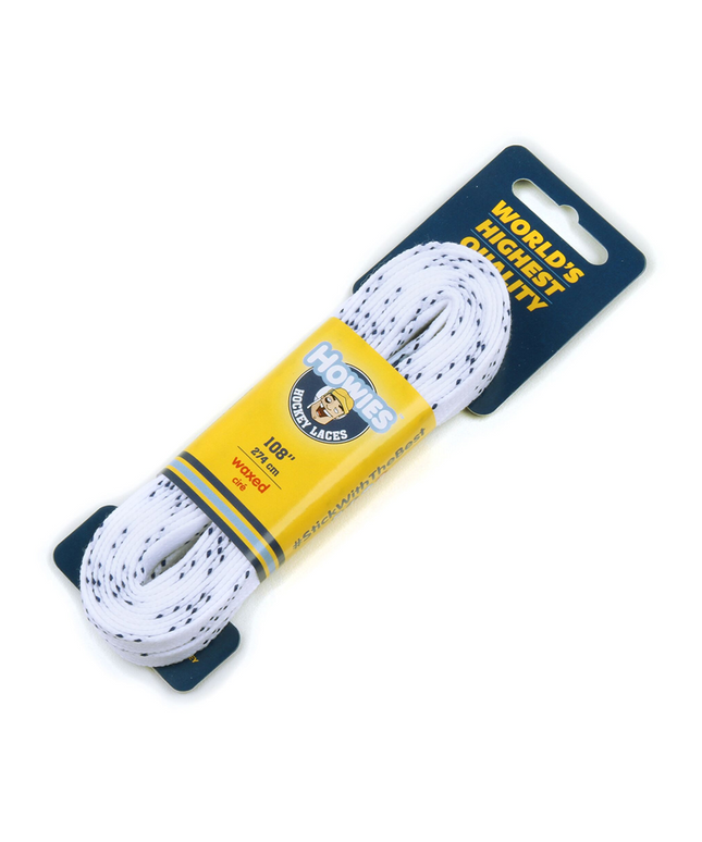 Howies Hockey White Skate Laces