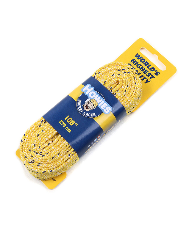 Howies Hockey Yellow Skate Laces