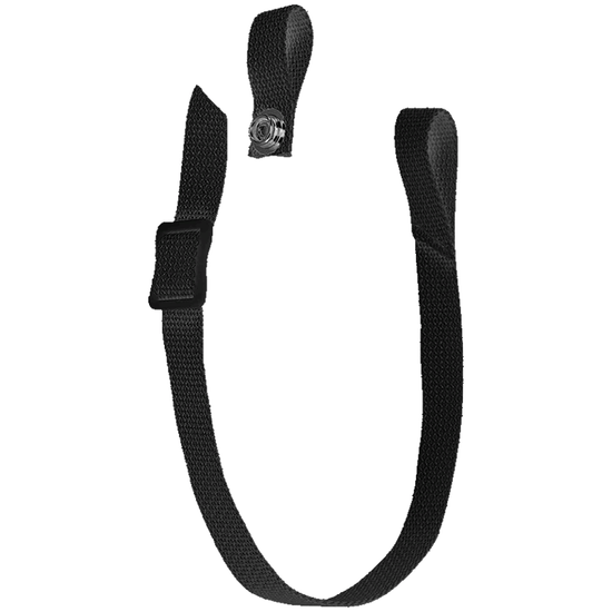 A&R Sling-Style Black Chin Strap