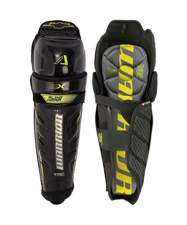 Warrior Alpha QX Shin Guards - JUNIOR