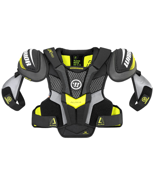 Warrior Alpha QX Pro Shoulder Pads - JUNIOR