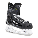 CCM Ribcor Silver Ice Skates - JUNIOR