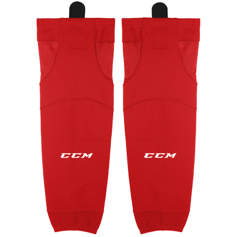 CCM SX6000 Premium Red Hockey Socks