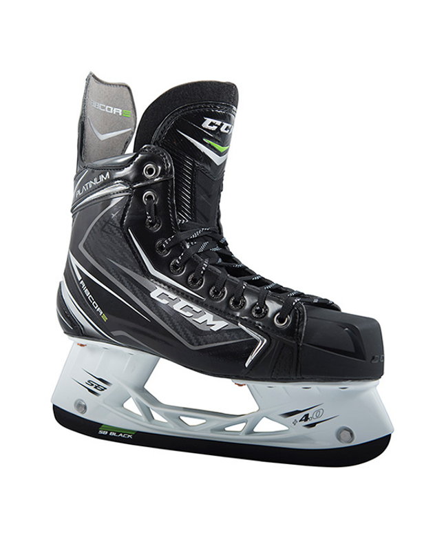 CCM Ribcor Platinum Ice Skates - JUNIOR