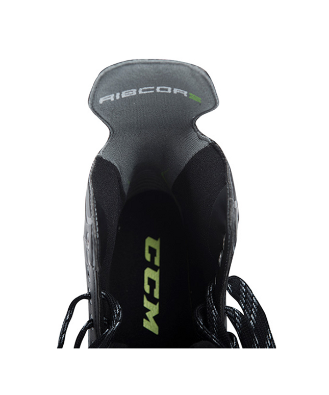 CCM Ribcor Silver Ice Skates - JUNIOR
