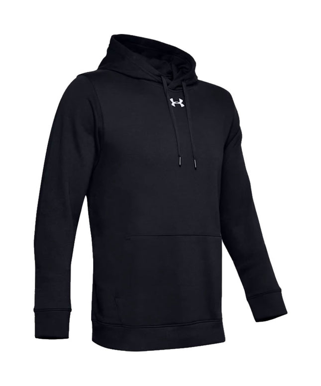 UA Hustle Fleece Black Hoodie