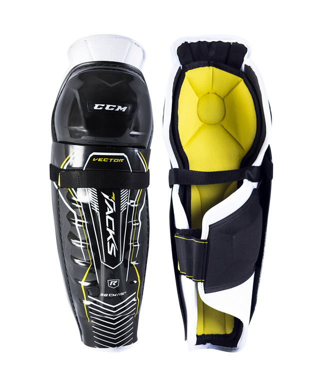 CCM Tacks Vector Shin Guards - SENIOR