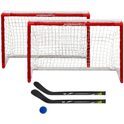Winnwell Double PVC Mini Hockey Net Set