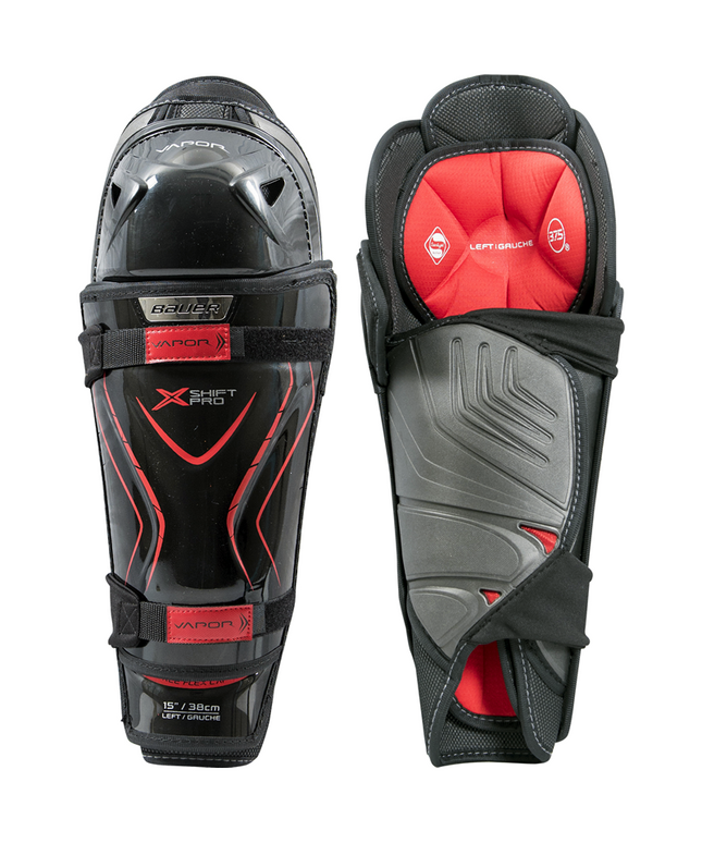 Bauer Vapor X Shift Pro Lite Shin Guards - JUNIOR