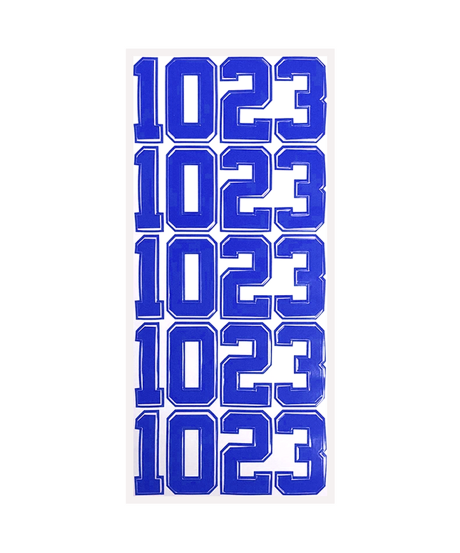 Royal Helmet Number Pack